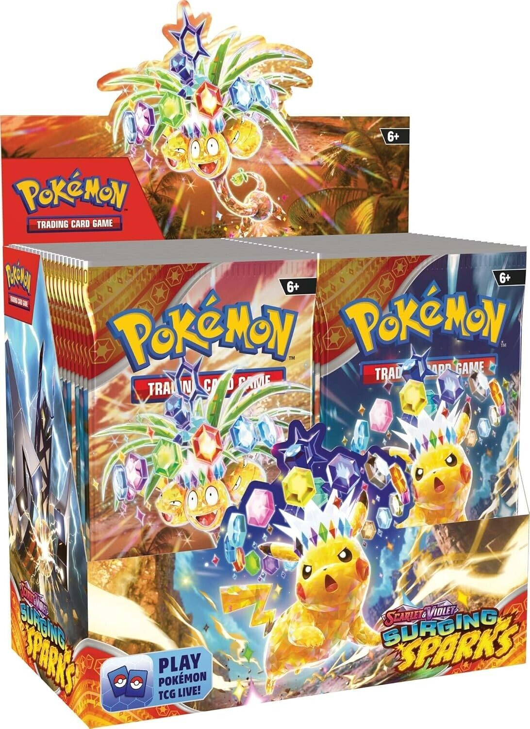 Pokemon TCG SV Surging Sparks (SV08) | Booster Box New Sealed IN STOCK