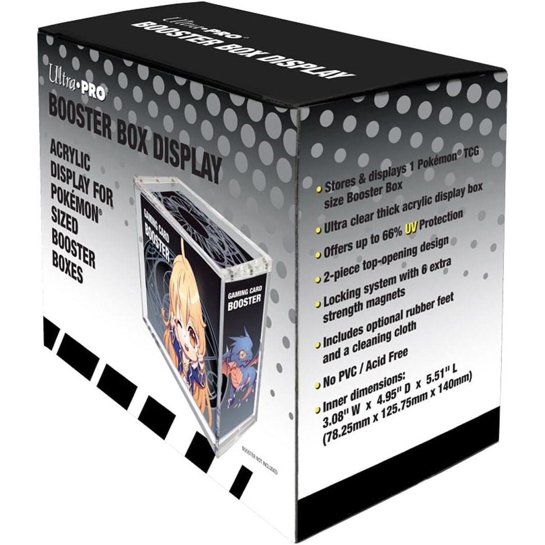 STORAGE BOX - Pokemon Acrylic Booster Box Display
