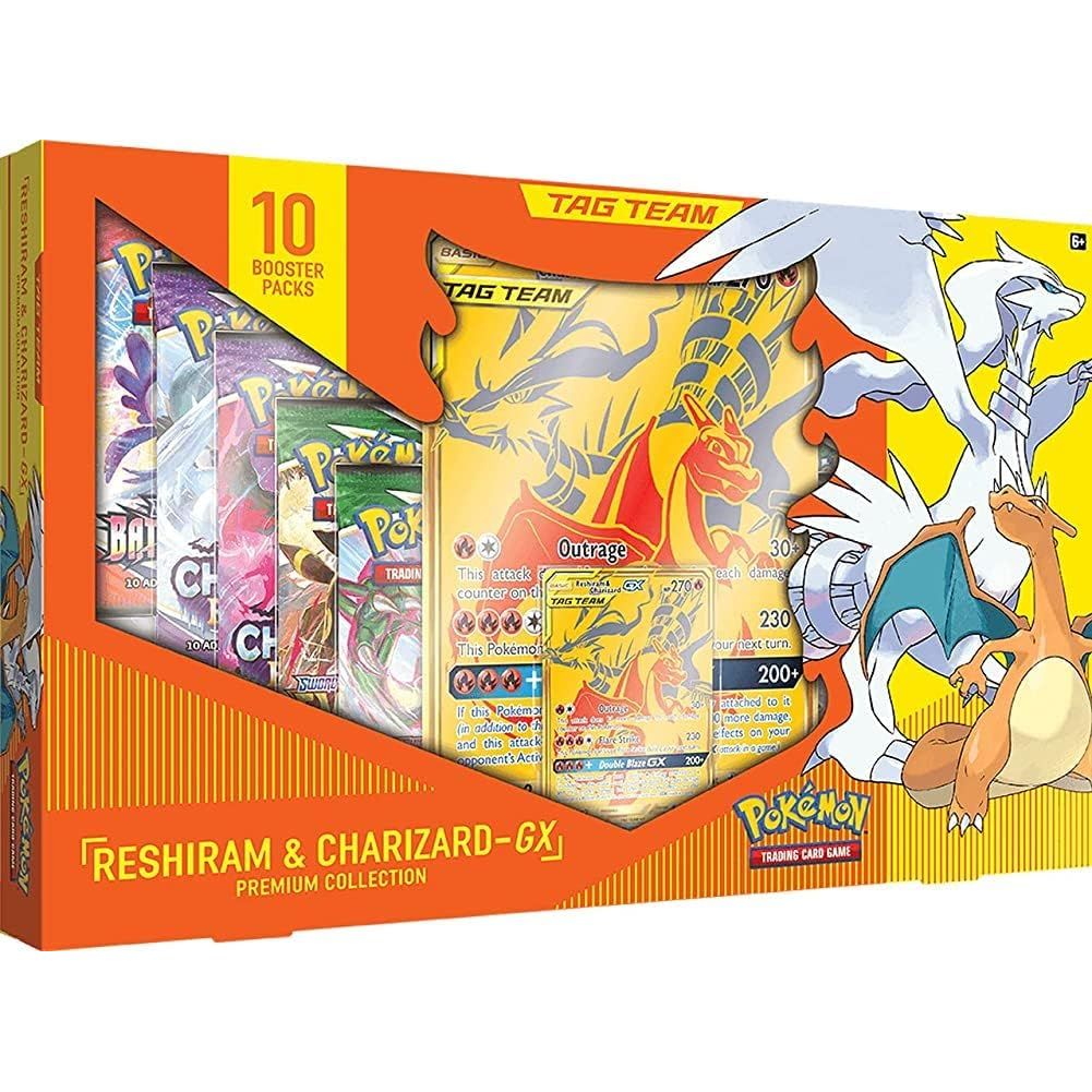 Pokemon Charizard Reshiram GX Premium Collection
