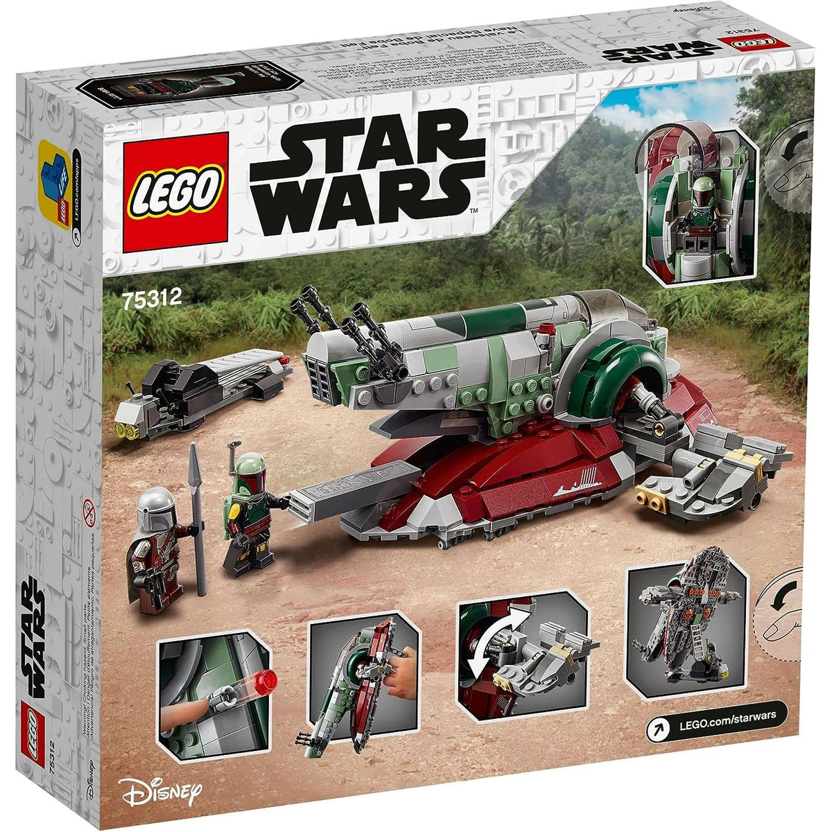 Lego Boba Fett's Starship 75312