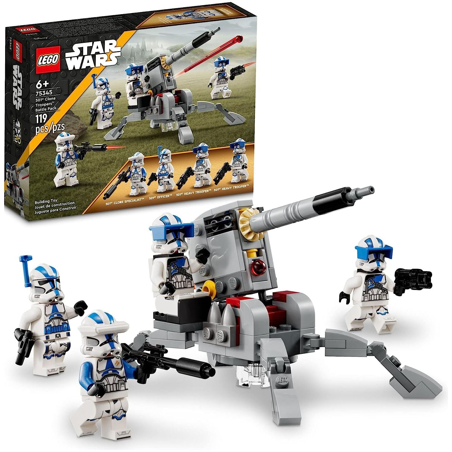 75345 Lego 501st Clone Troopers Battle Pack 75345