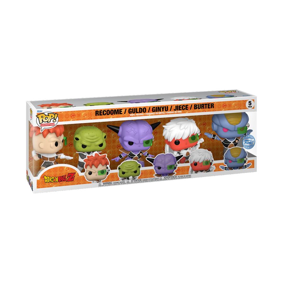 Dragon Ball Z - Ginyu Force Pop! Vinyl Figure 5-Pack