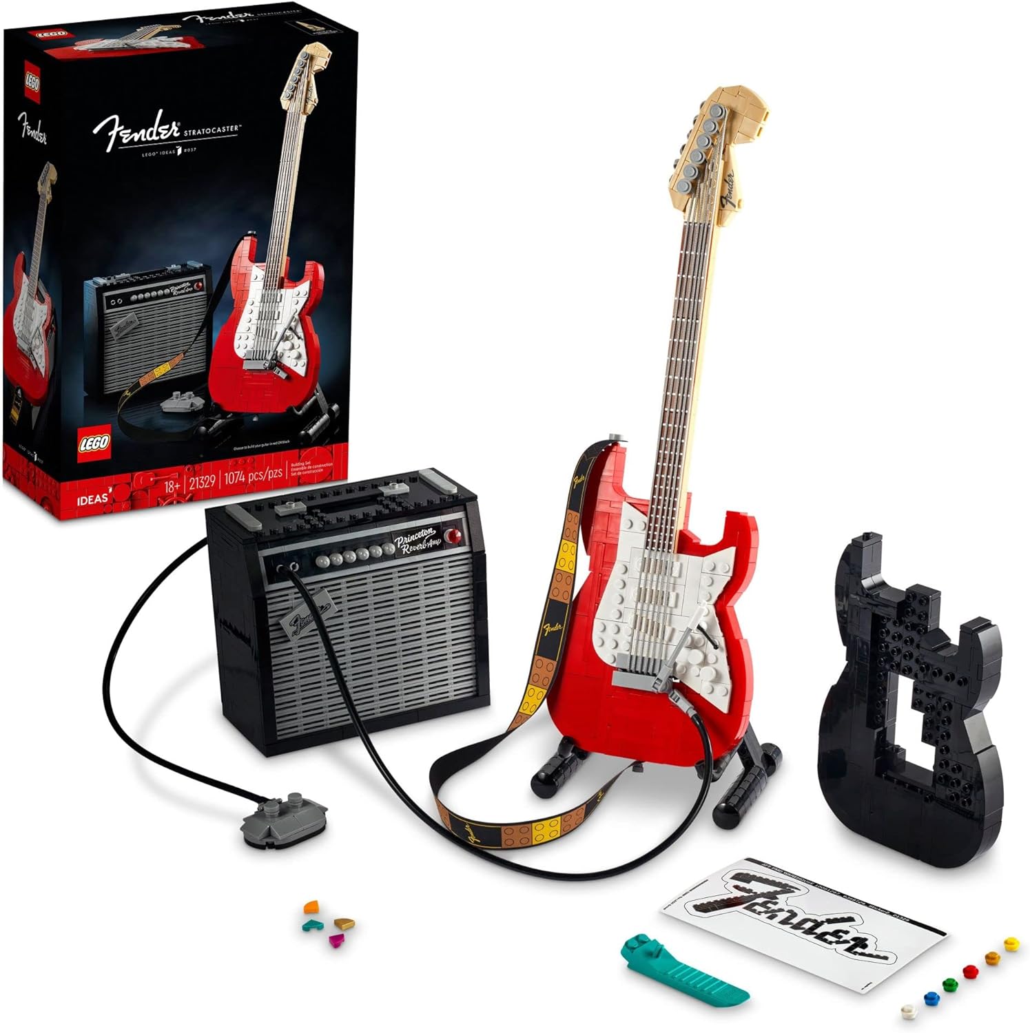 Lego Fender Stratocaster 21329