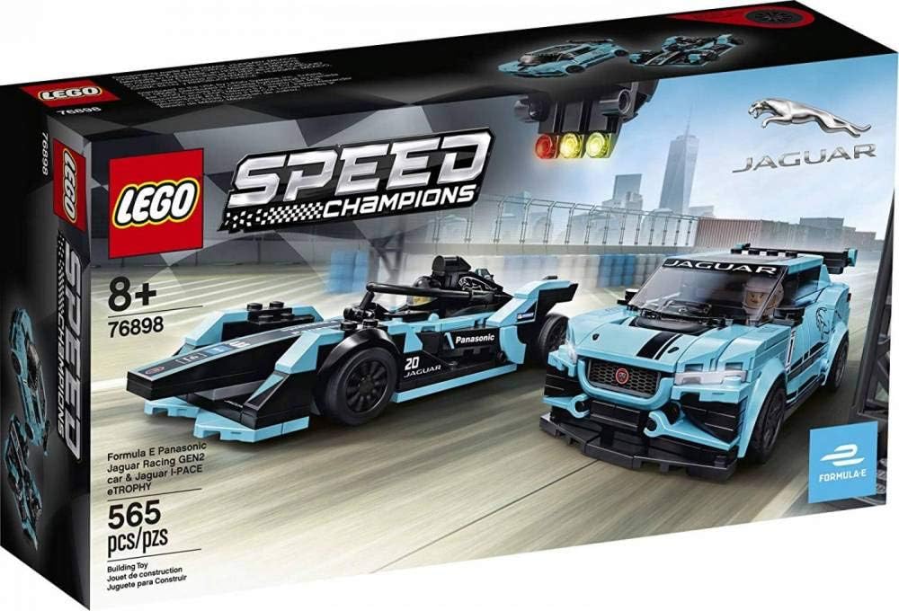 Lego Formula E Panasonic Jaguar Racing GEN2 car & Jaguar I-PACE eTROPHY 76898