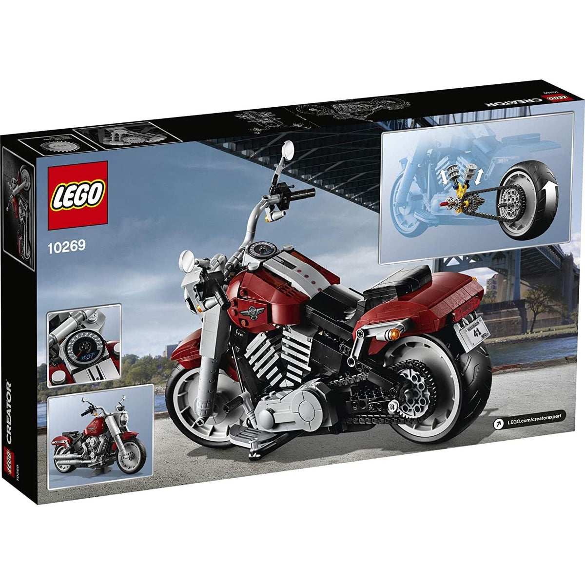 Lego Harley Davidson Fatboy 10269