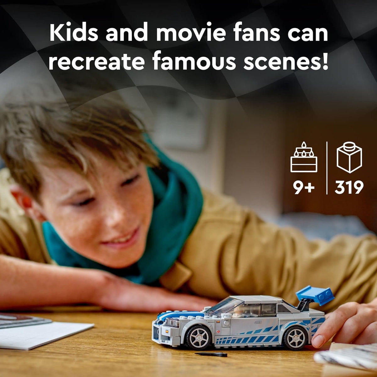 Lego 2 Fast 2 Furious Nissan GT-R R34 76917