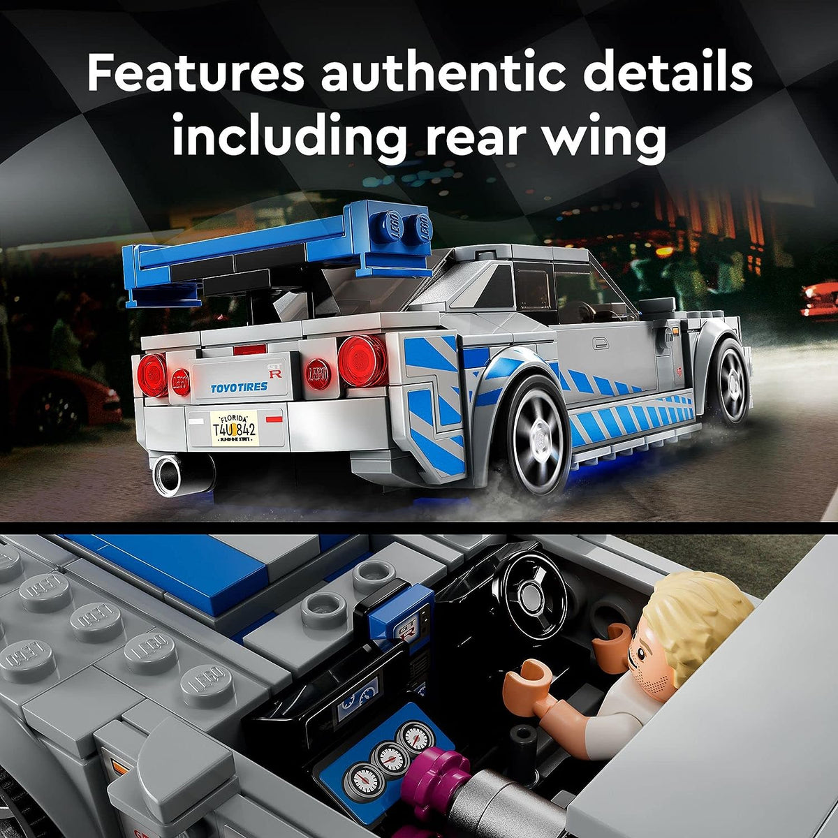 Lego 2 Fast 2 Furious Nissan GT-R R34 76917