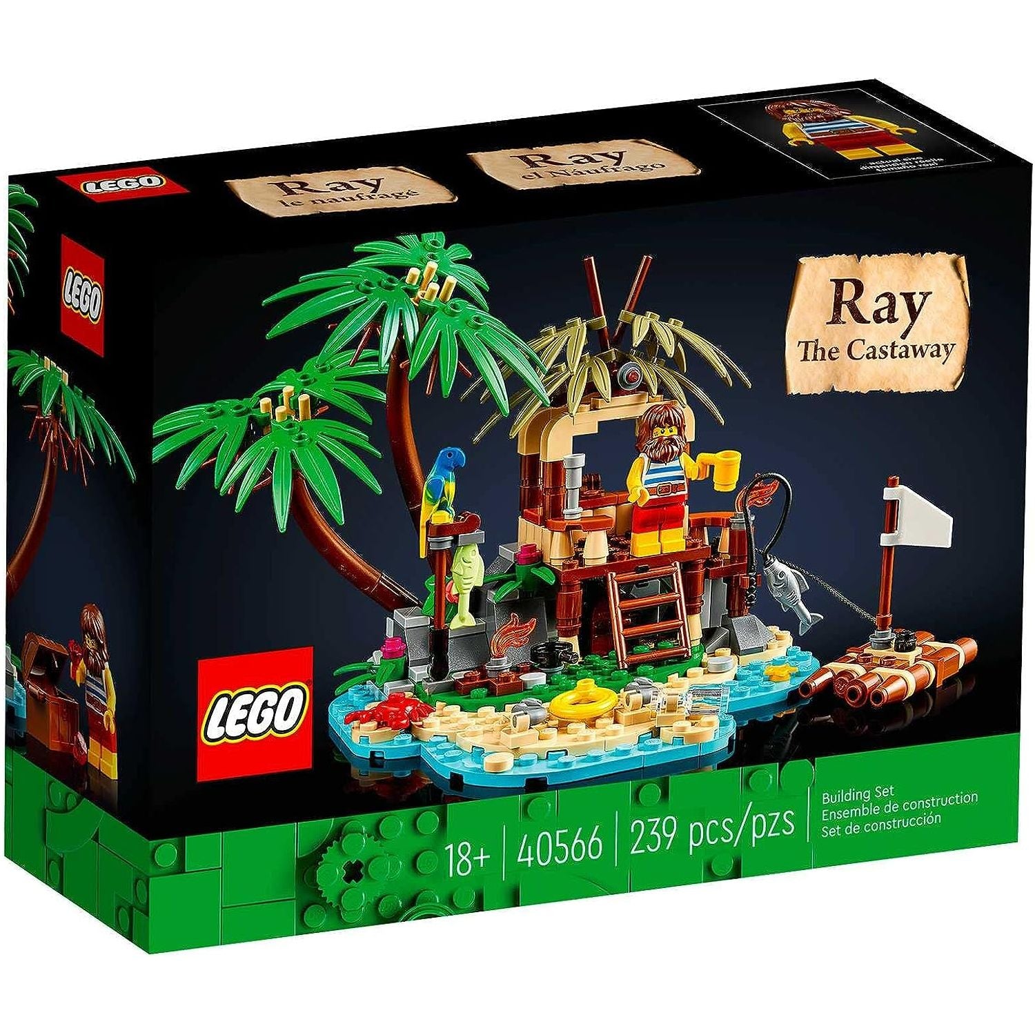 Lego Ray The Castaway 40566