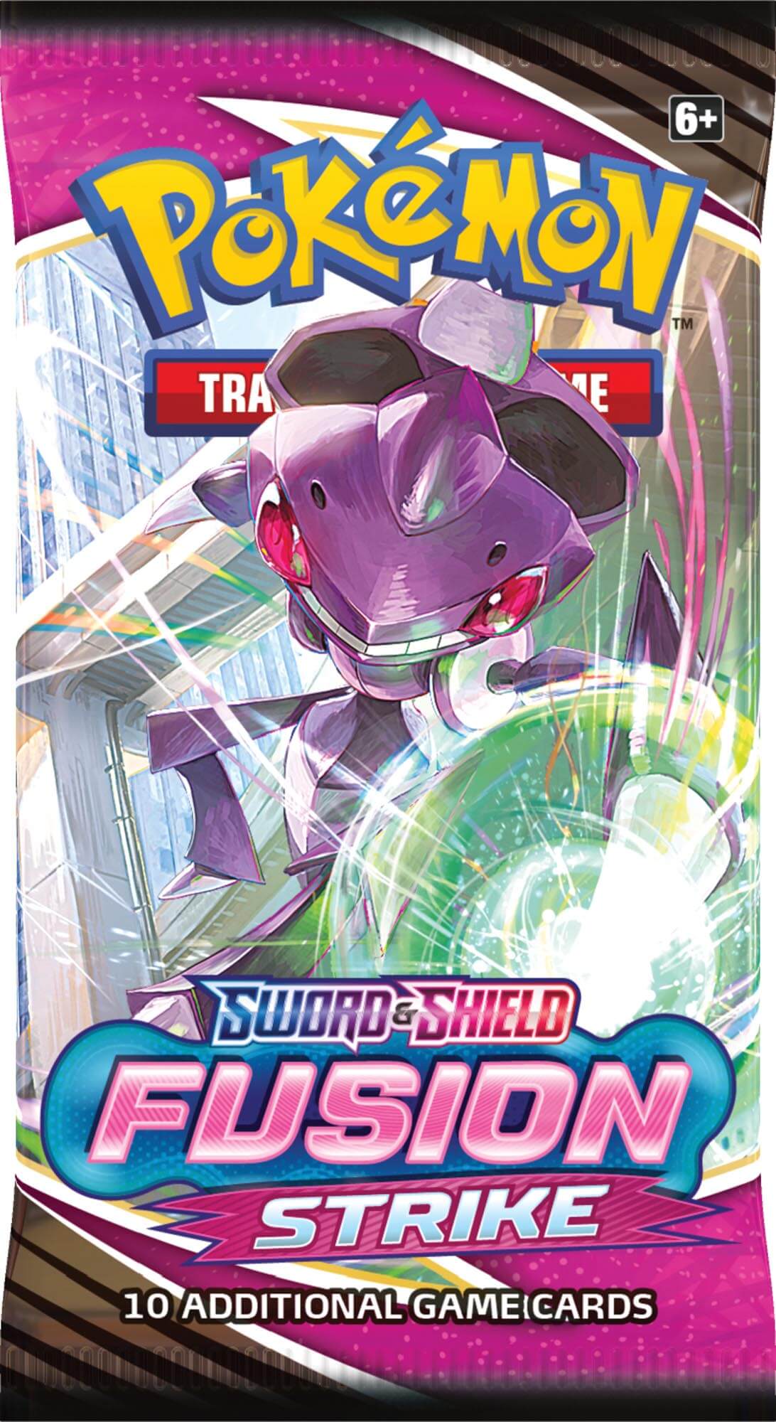 Pokemon TCG Sword &amp; Shield Fusion Strike booster pack - Genesect V artwork