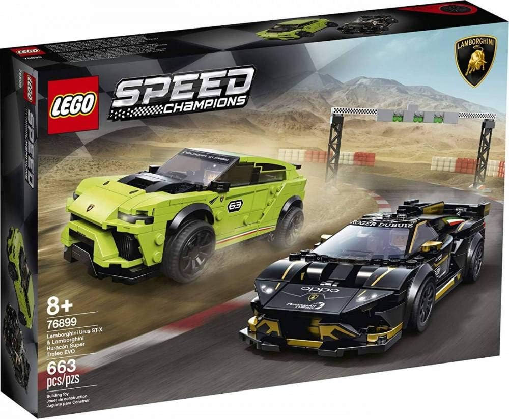 76899 Lego Lamborghini Urus ST-X & Lamborghini Huracán Super Trofeo EVO