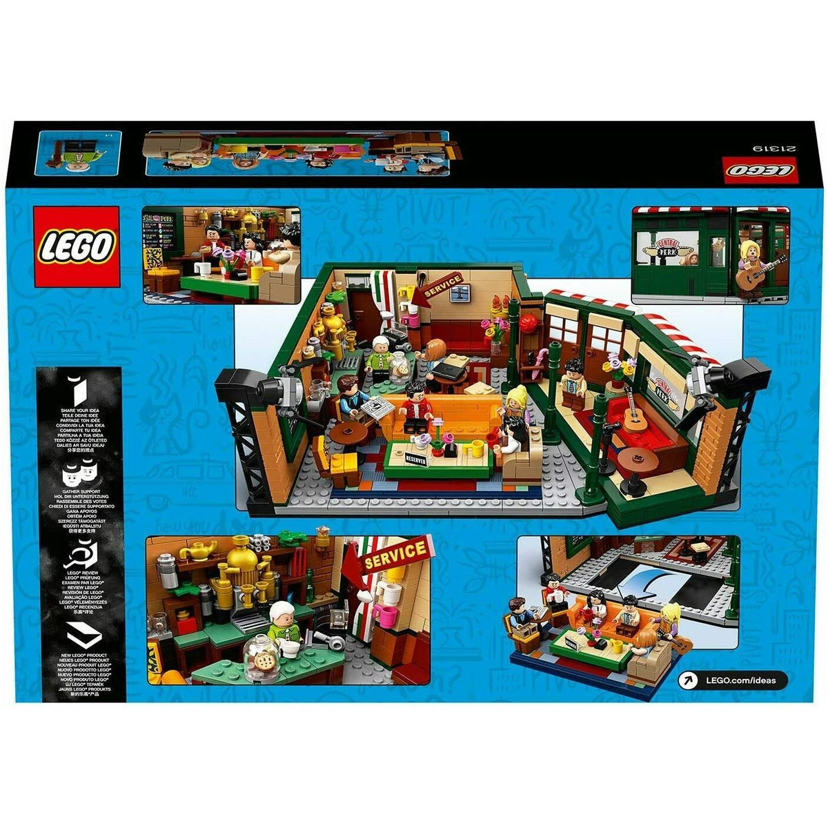 LEGO Ideas Central Perk Building Kit 21319