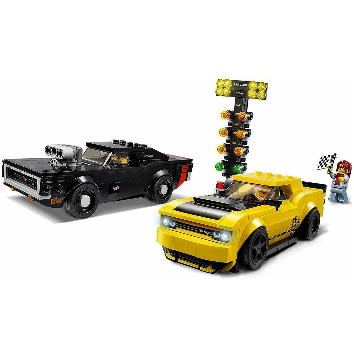 Lego 75893 Speed Champions 2018 Dodge Challenger SRT &amp; 1970 Dodge Charger 75893