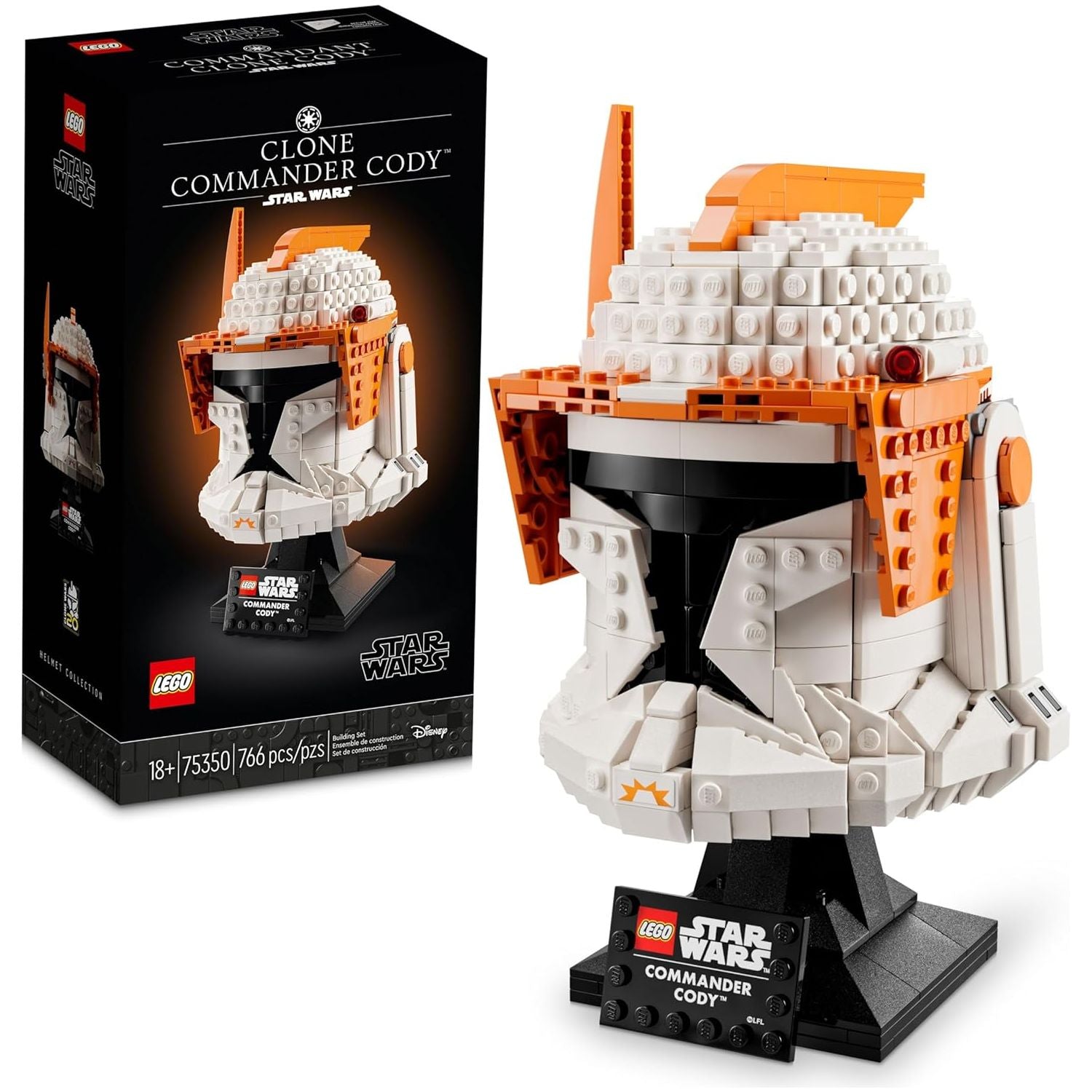 Lego Clone Commander Cody Helmet 75350