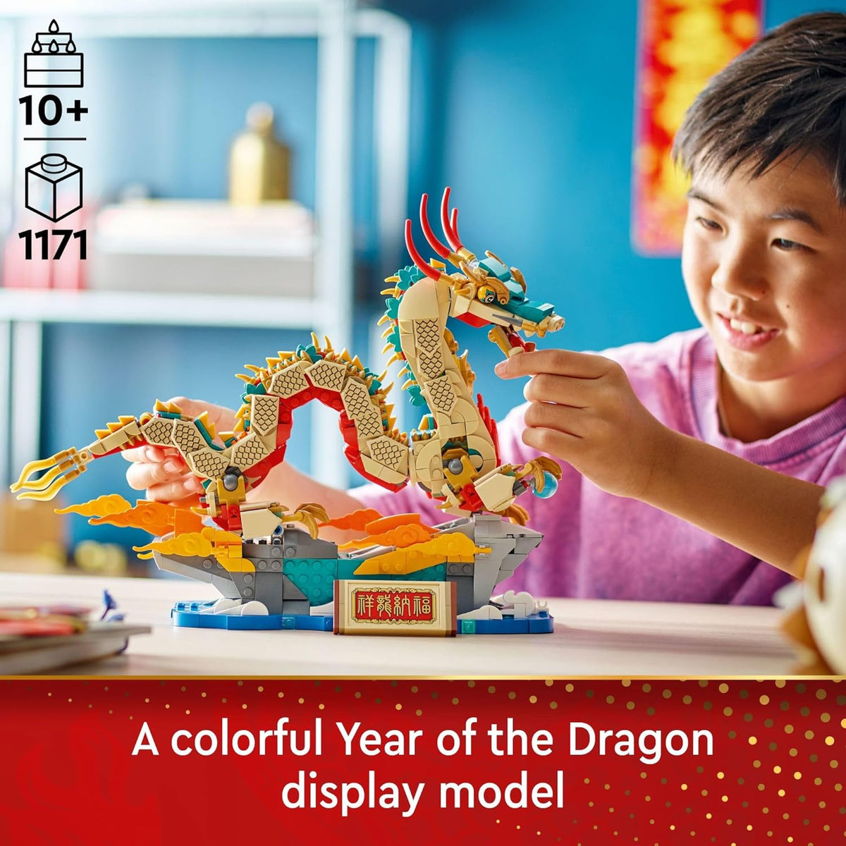Lego Auspicious Dragon 80112
