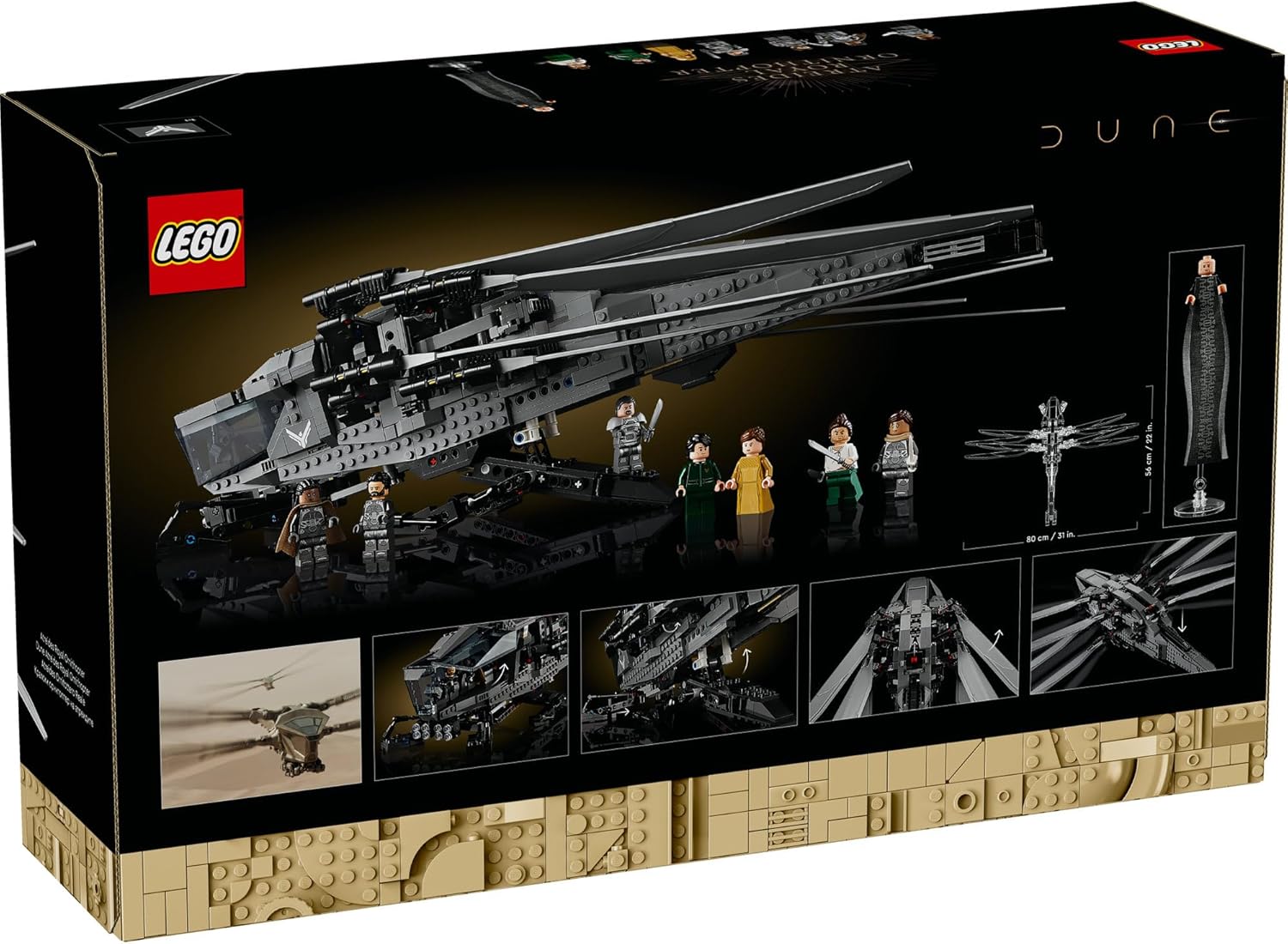 Lego Dune Atreides Royal Ornithopter 10327