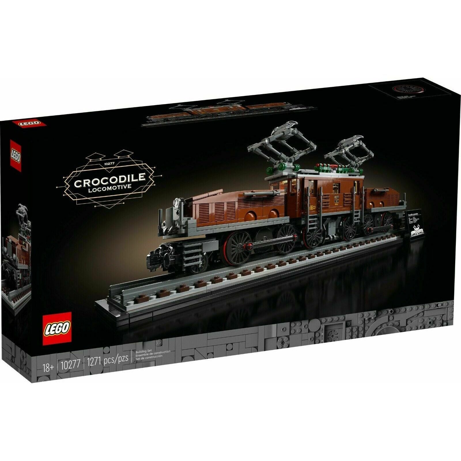 Lego Creator Crocodile Locomotive Train 10277