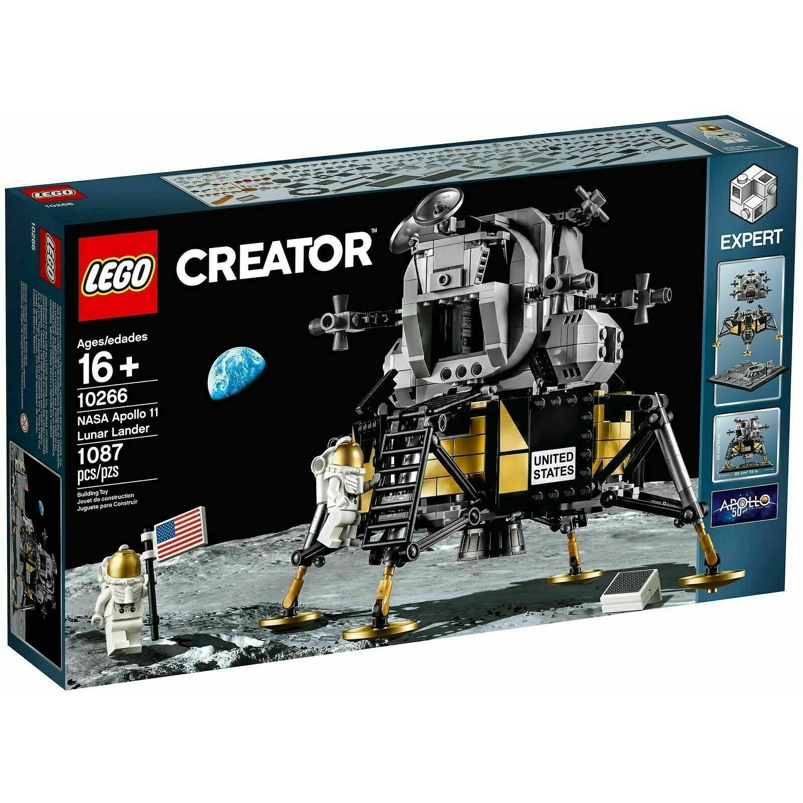 Lego Creator NASA Apollo 11 Lunar Lander 10266