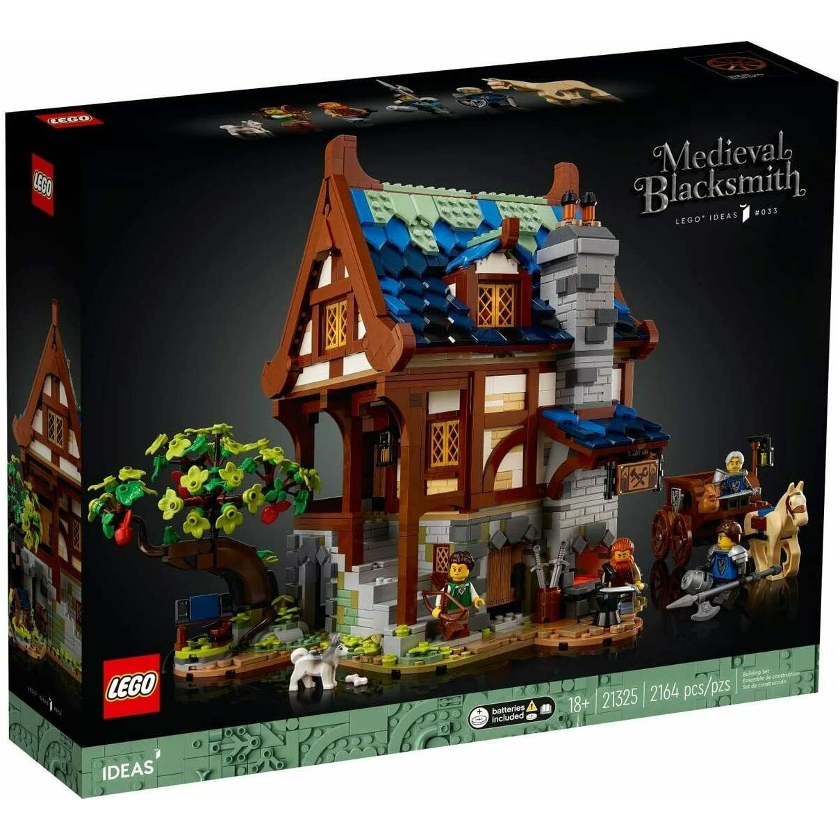 Lego Ideas Medieval Blacksmith 21325