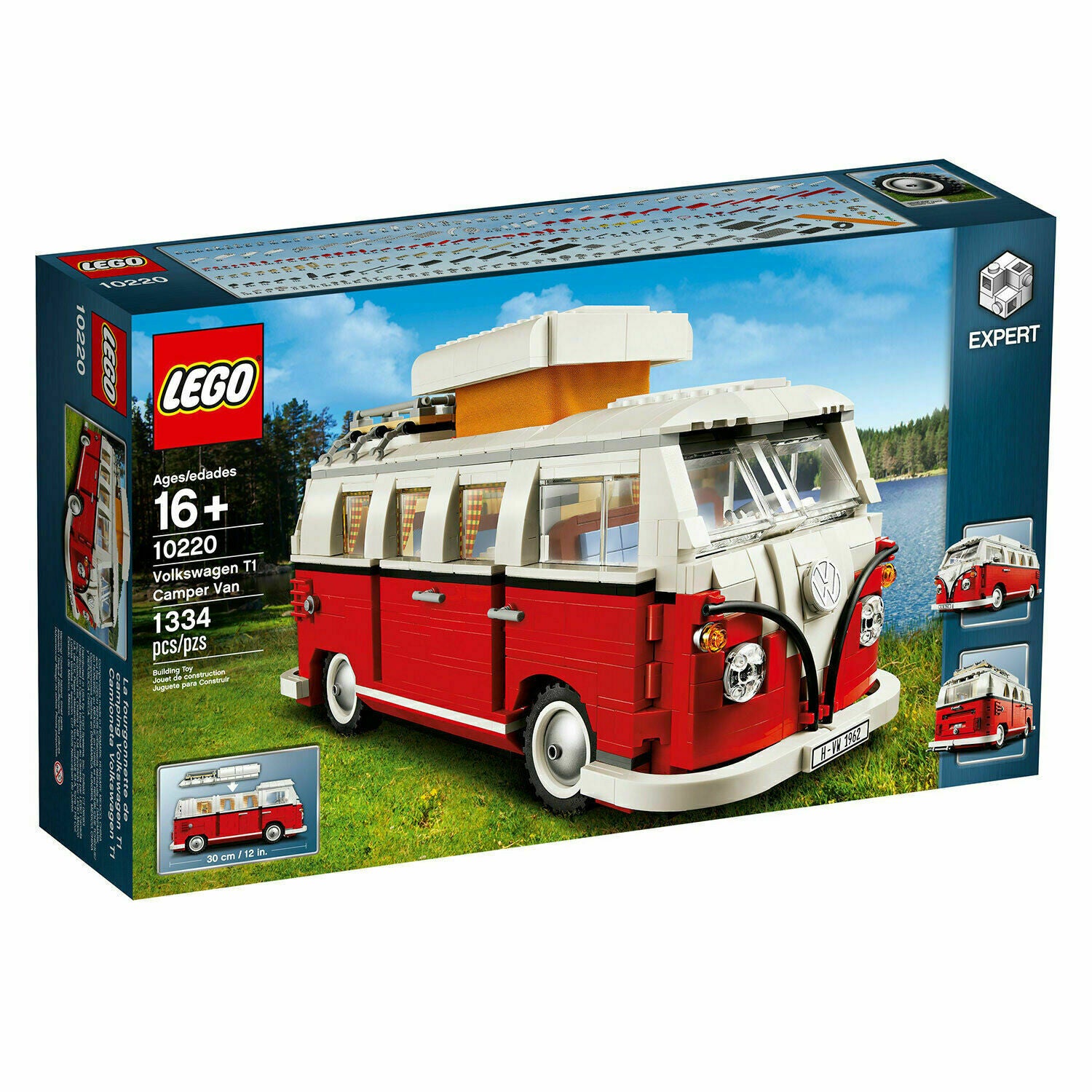 Lego Volkswagen T1 - Camper Van Camping VW Bus 10220