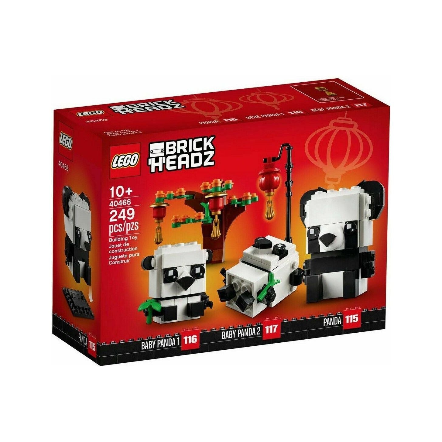 Lego BrickHeadz Chinese New Year Pandas 40466