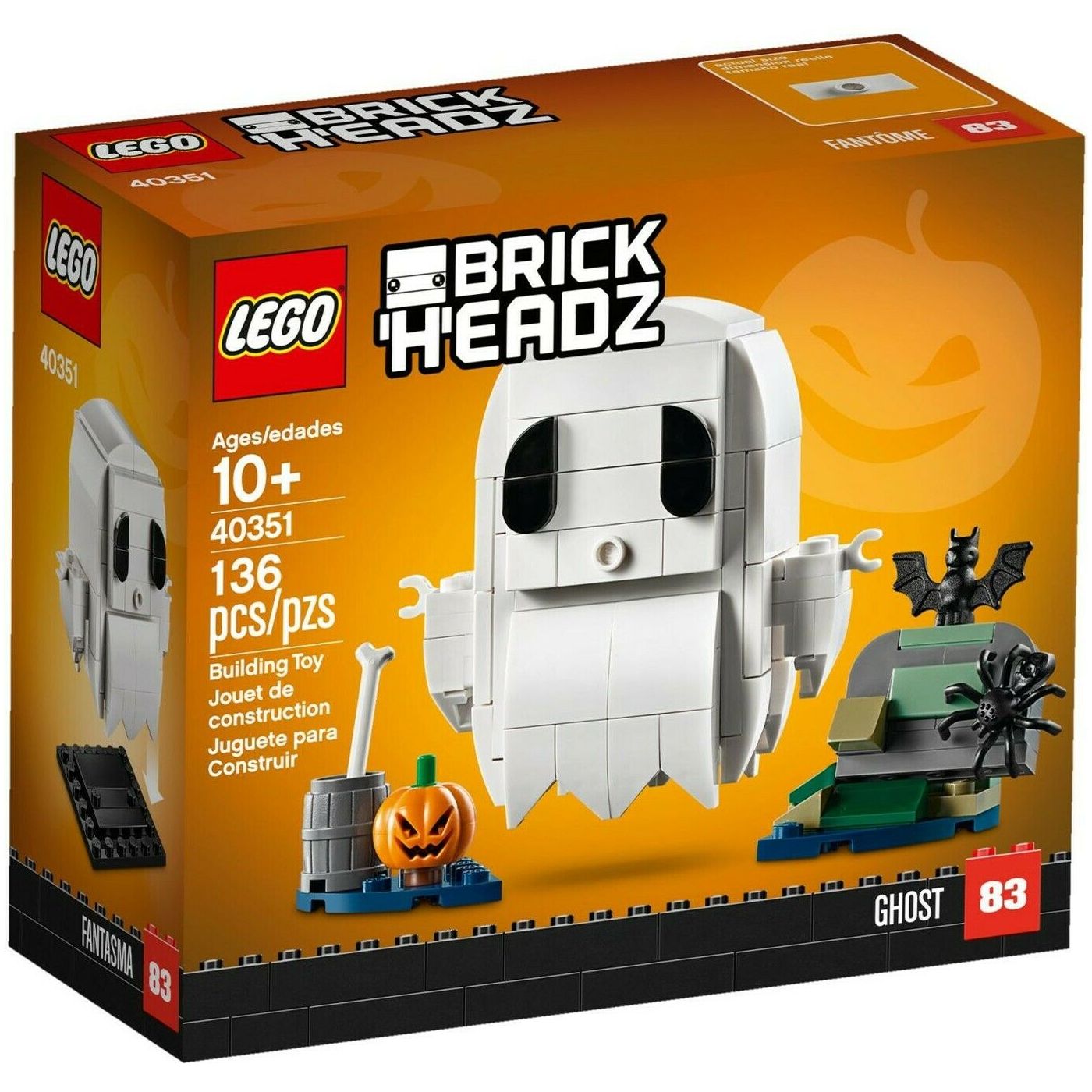 LEGO BrickHeadz Halloween Ghost 40351