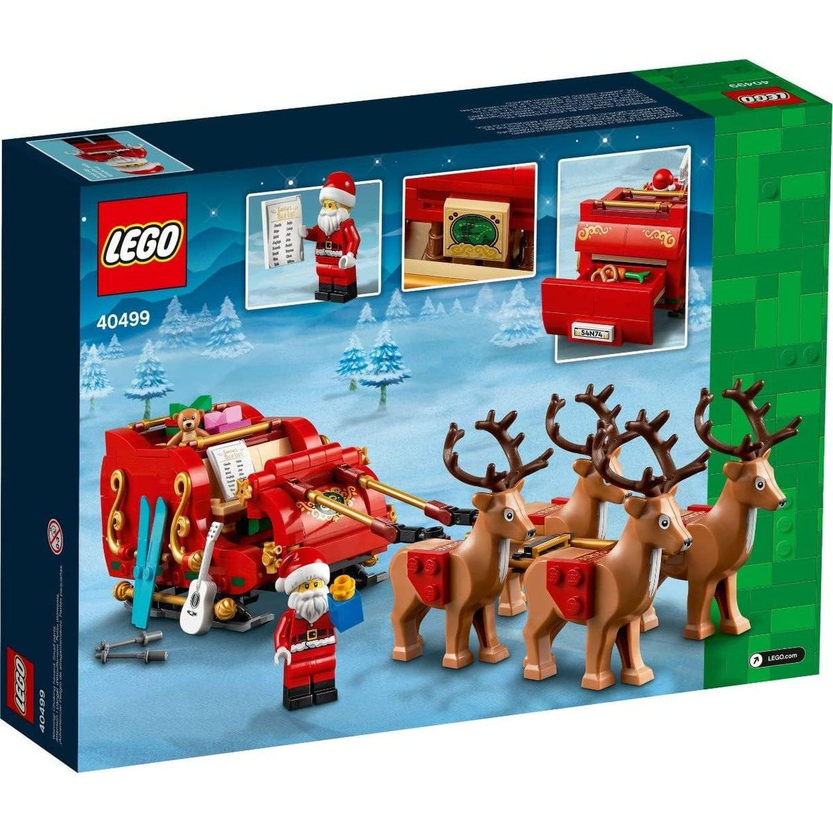 LEGOÂ® Santaâ€™s Sleigh 40499