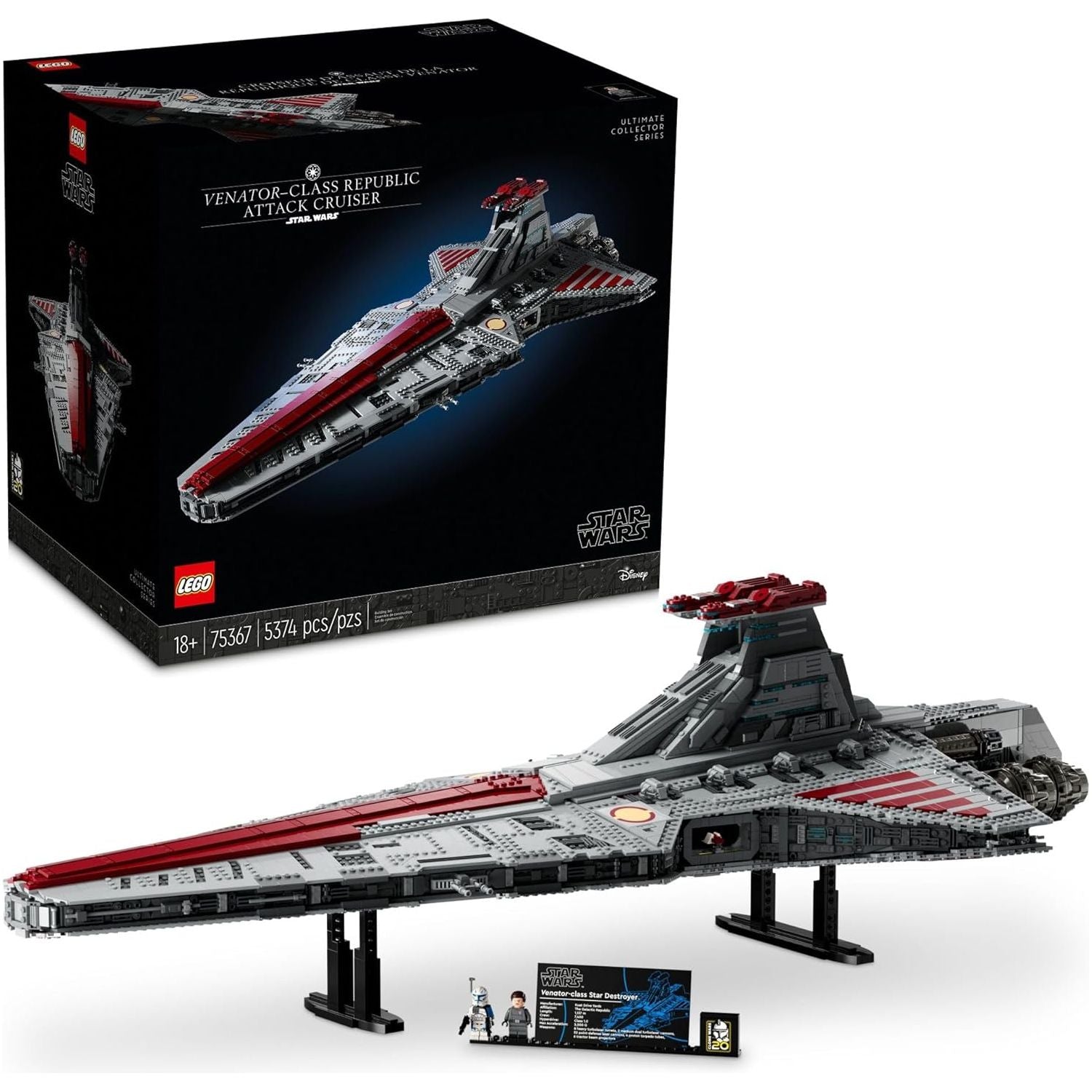 Lego Venator-Class Republic Attack Cruiser 75367