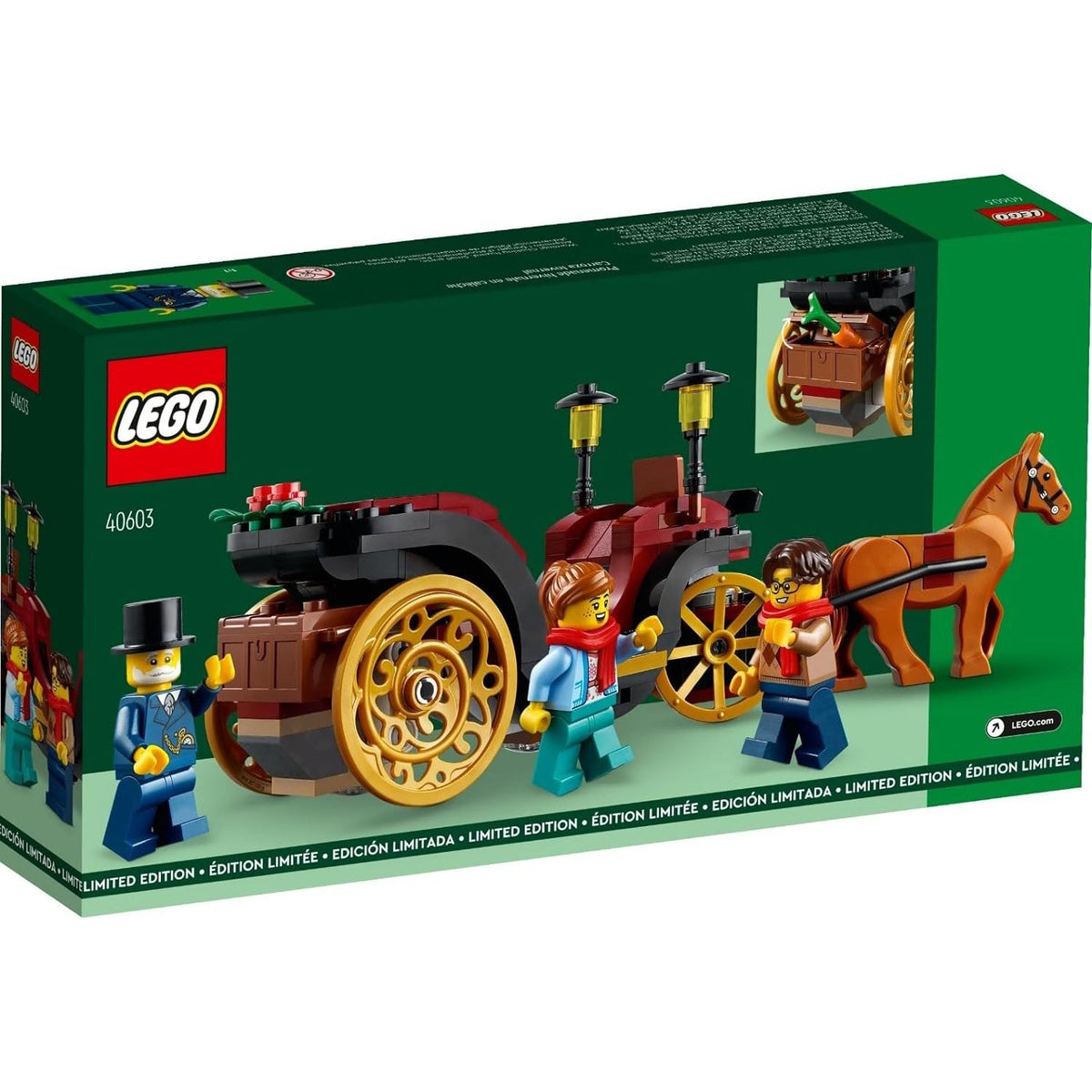 Lego Wintertime Carriage Ride 40603
