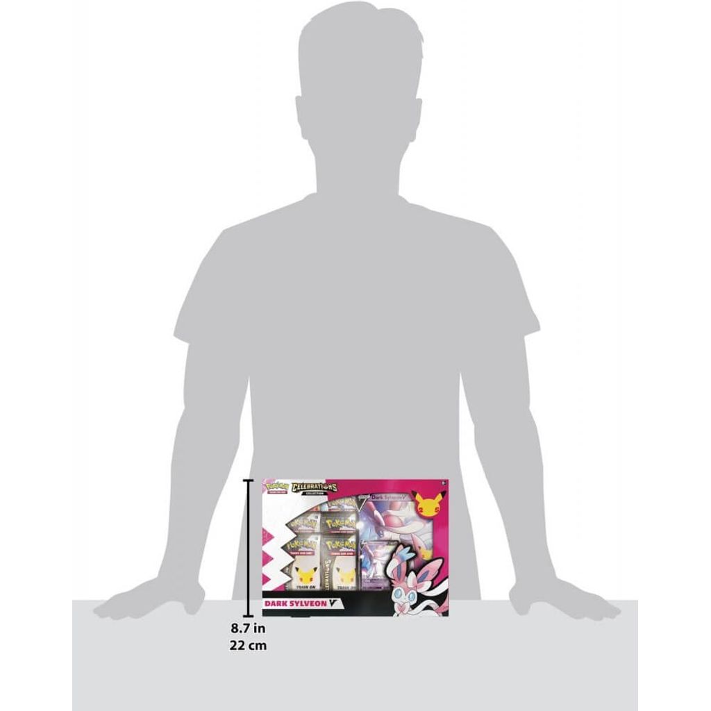 POKEMON TCG Celebrations Collections - V Box - Lance’s Dark Sylveon V