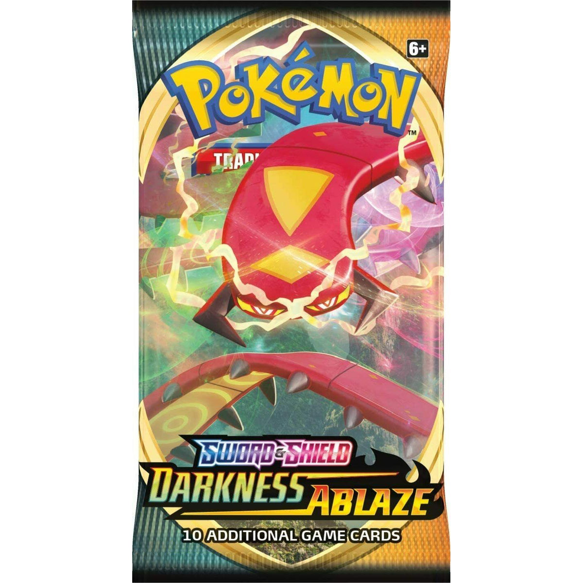POKEMON TCG Sword And Shield Darkness Ablaze Booster Box Incl 36 Booster Packs