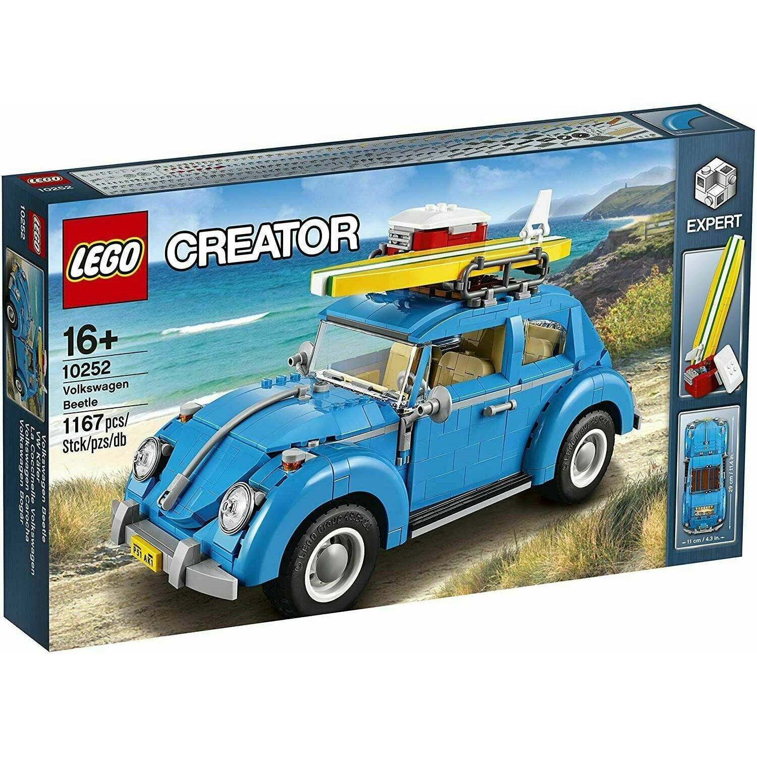 LEGO Creator Volkswagon Beetle Retired Product 10252