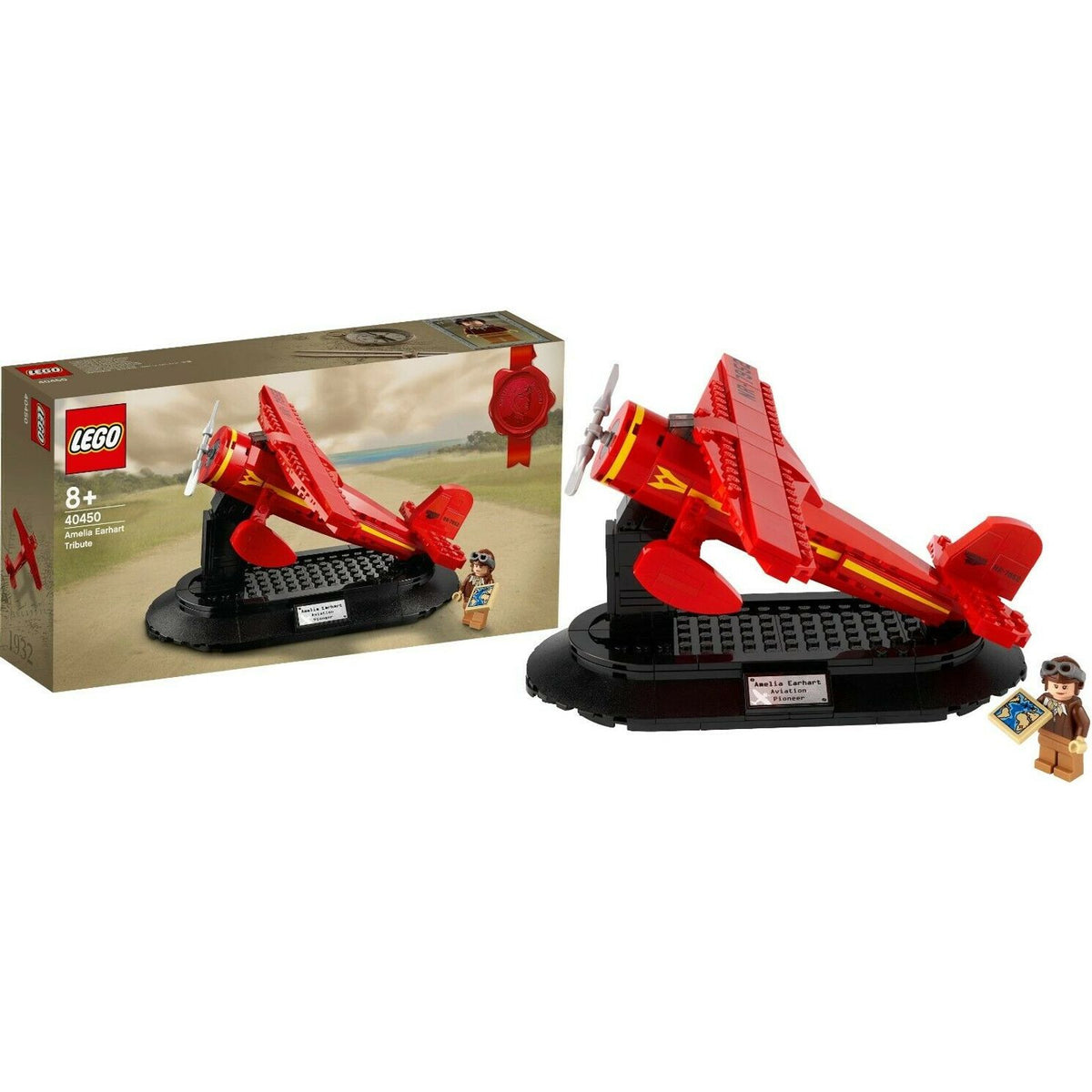 Lego: Amelia Earhart Tribute  International Women&#39;s Day Set 40450