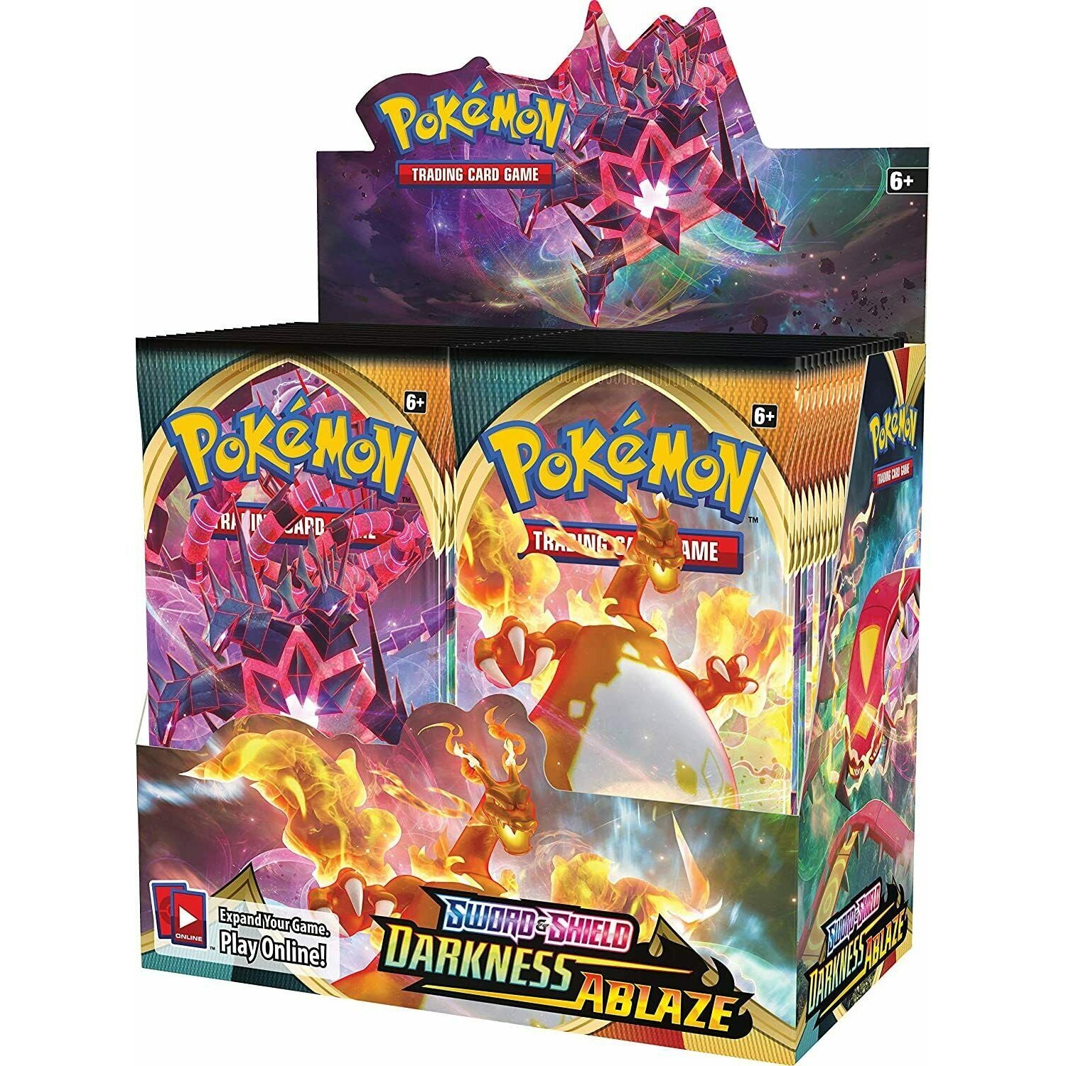 POKEMON TCG Sword And Shield Darkness Ablaze Booster Box -36 Booster Packs